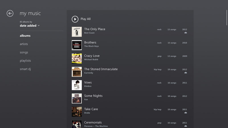 Illustration for article titled Xbox Music Hands On: The Perfect Music Service—If You Use Nothing But Microsoft Stuff